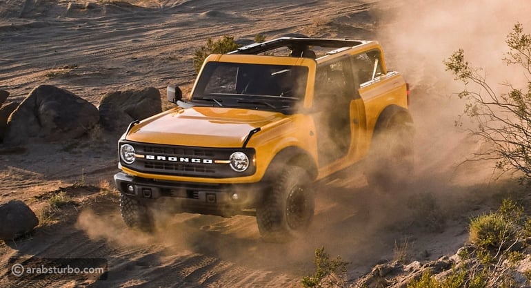 أسعار فورد برونكو 2021 في السوق الأمريكي بالريال السعودي