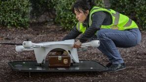 بالفيديو.. درون من أجل مساعدة المرضى في وقت قياسي